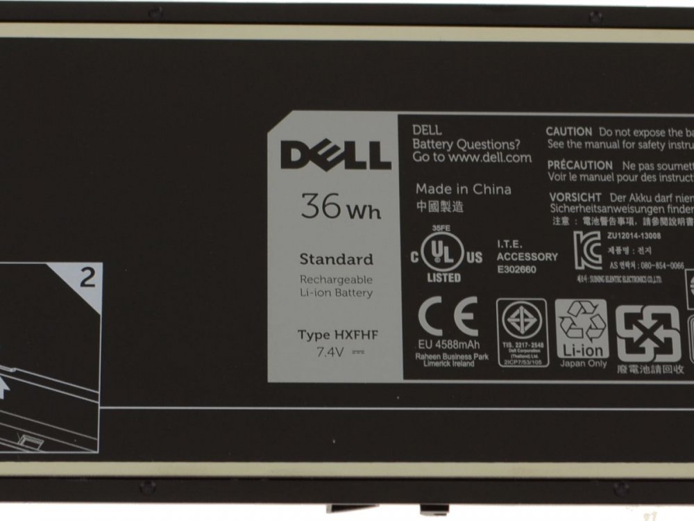 DELL Venue 11 Pro 7130 Akku 36Whr