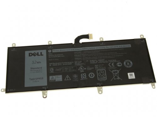 Original 32Wh 2-Zellen Dell Venue 10 Pro 5056 Akku