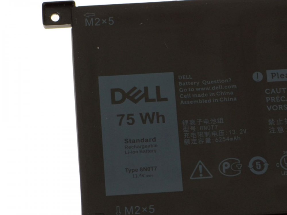 Original 6580mAh 75Wh Dell XPS 15 9575 P73F P73F001 Akku