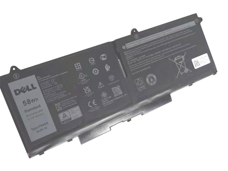 Original 3625mAh 58Wh 4 Zellen Dell 8H6WD 8P81K Akku - zum Schließen ins Bild klicken