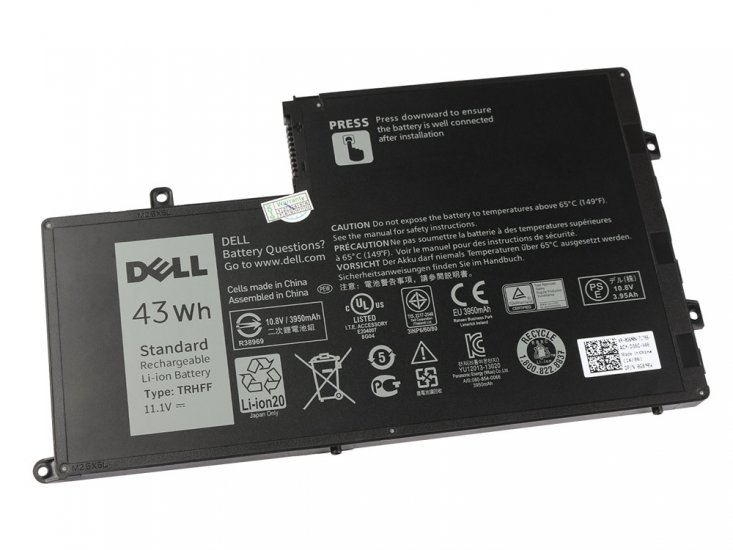 Original 43Wh 3800mAh 3 Zellen Akku Dell Inspiron 14 5442 - zum Schließen ins Bild klicken