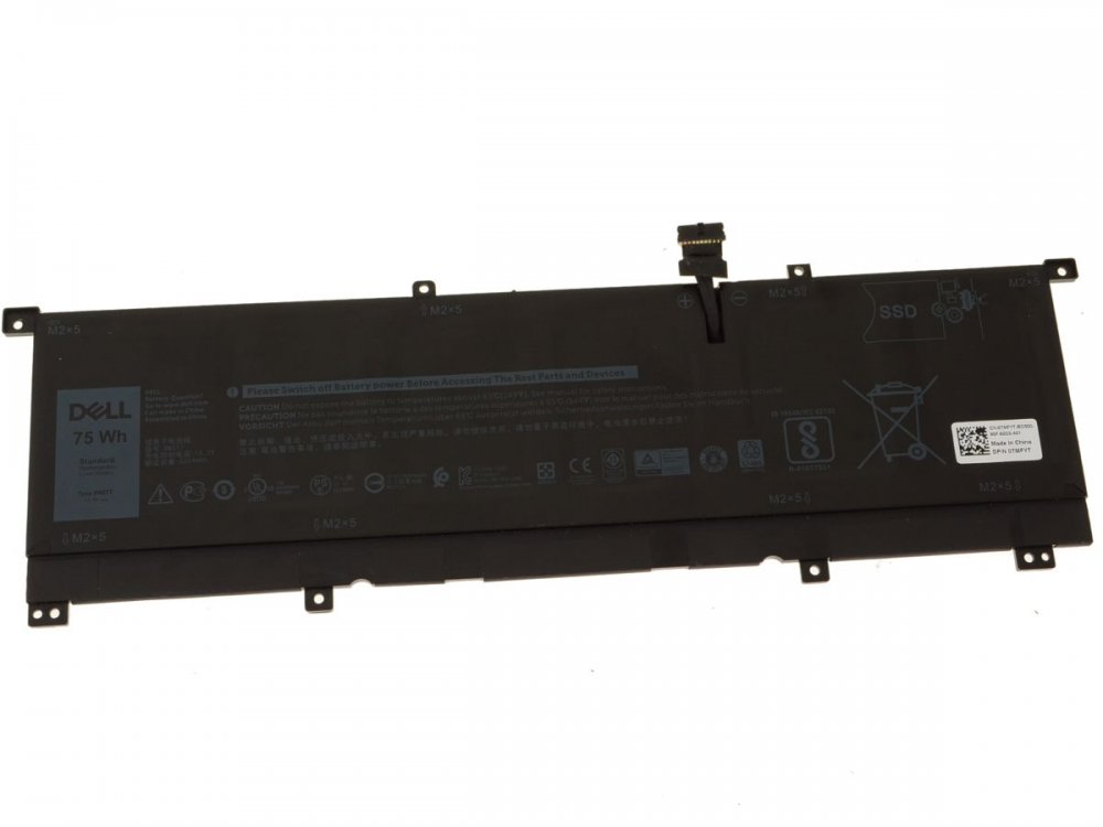 Original 6580mAh 75Wh Dell XPS 15 9575 P73F P73F001 Akku