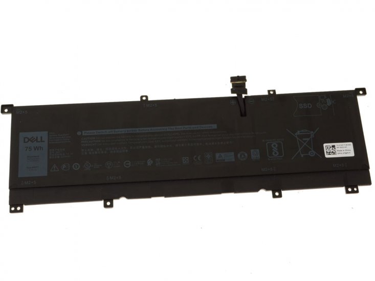 Original 6580mAh 75Wh Dell XPS 15 9575 2-in-1 Akku - zum Schließen ins Bild klicken