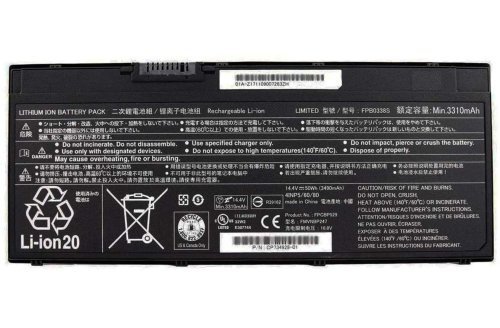 3490mAh 50Wh 4 Zellen Fujitsu FMVNBP247 Akku