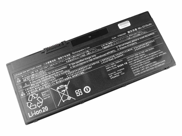 3490mAh 50Wh 4 Zellen Fujitsu Lifebook T937 T938 Akku - zum Schließen ins Bild klicken