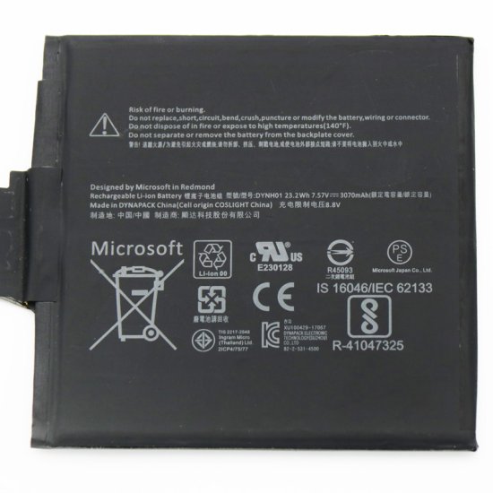 3070mAh 23.23Wh 2 Zellen Microsoft Surface Book 2 1793 15" Akku - zum Schließen ins Bild klicken