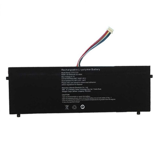 7.6V 5000mAh 38Wh 2-Zellen Jumper Z140A-SD Akku - zum Schließen ins Bild klicken