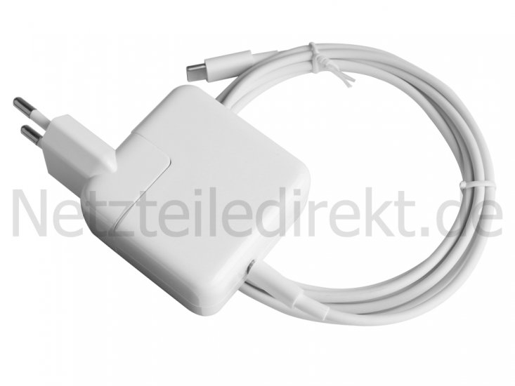 Netzteil Ladegerät Apple MacBook MJY42PL/A 29W USB-C + Kabel - zum Schließen ins Bild klicken
