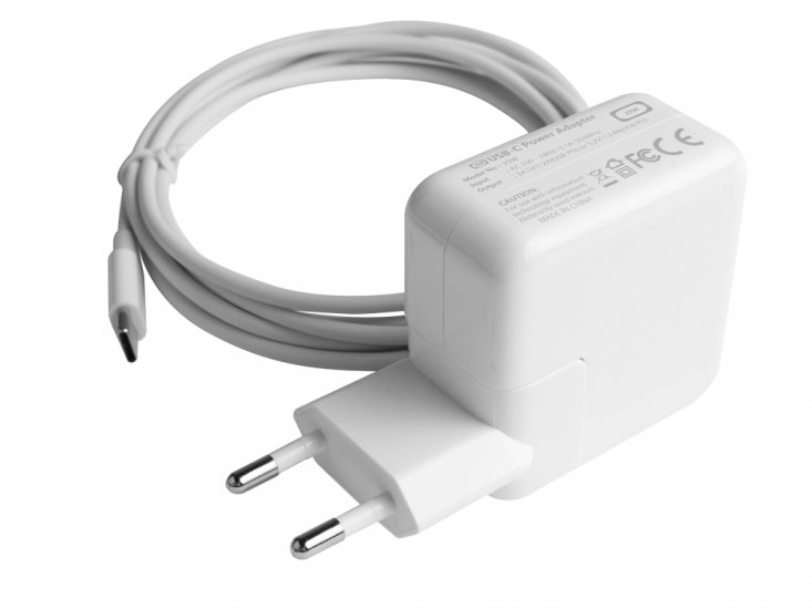 Netzteil Ladegerät Apple MacBook MK4M2C/A 29W USB-C + Kabel - zum Schließen ins Bild klicken