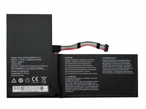 Original 5000mAh 37Wh 2-Zellen Medion Akoya S2217 MD 99786 Akku