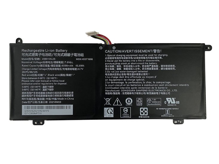 6000mAh 45.6Wh Toshiba Dynabook Satellite Pro C40-J Akku - zum Schließen ins Bild klicken