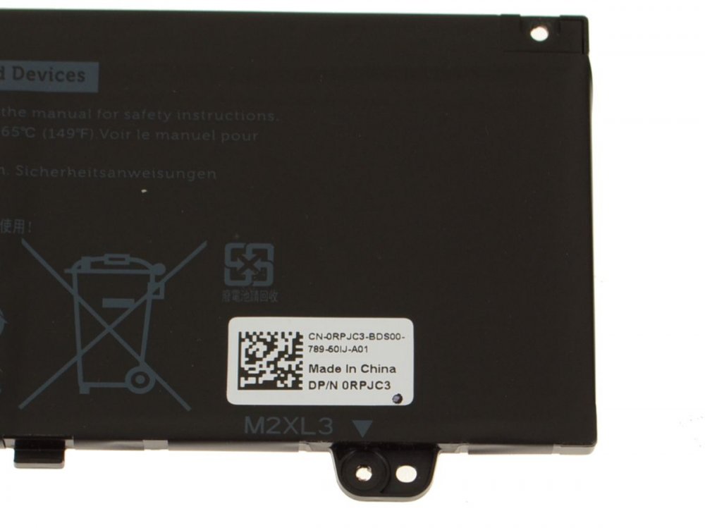 Original 3166mAh 38Wh Akku Dell Inspiron 13 5370 P87G001