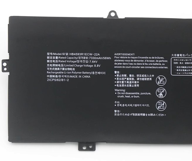 7330mAh 56Wh Huawei MateBook 14 2021 AMD Akku - zum Schließen ins Bild klicken