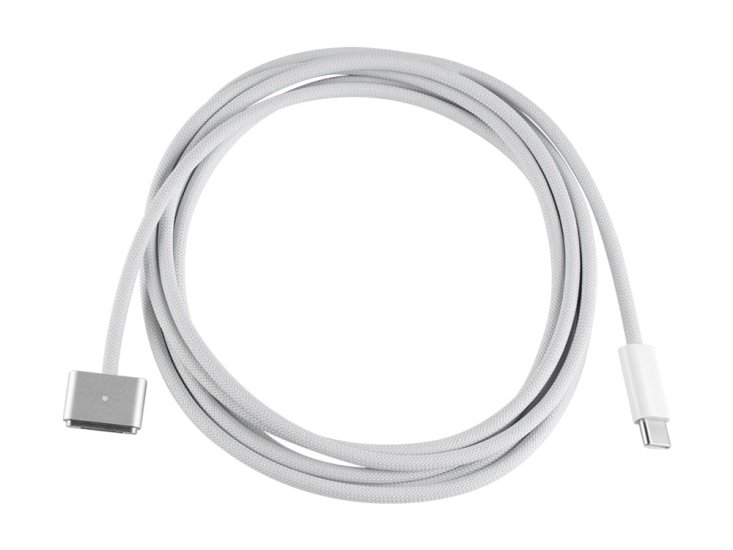 USB-C to MagSafe 3 kabel für Apple MacBook Air 13 M3 2024 MRXR3D/A - zum Schließen ins Bild klicken