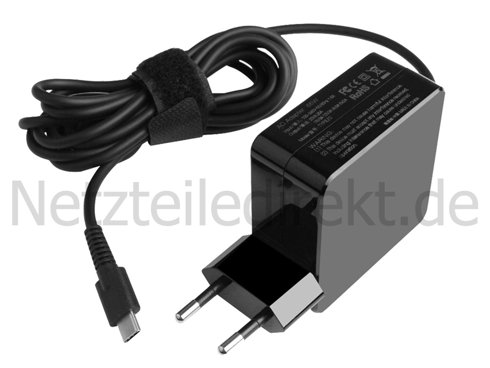 65W USB-C Netzteil Ladegerät Asus ExpertBook B1 B1500CEAE-BQ0011R