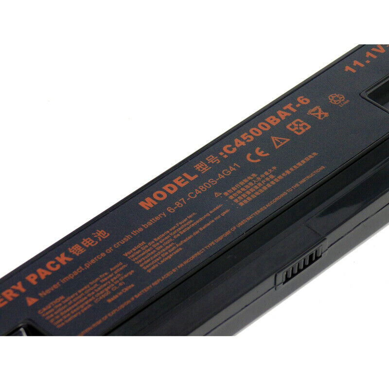 4400mAh 48.84Wh 6 Zellen Clevo E512x Akku