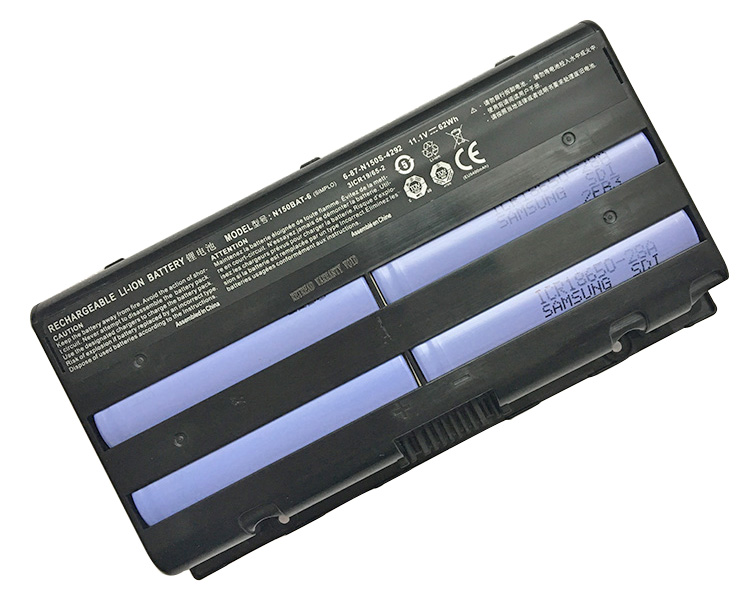 Original 5585mAh 62Wh 6 Zellen Clevo N155RF1-G Akku