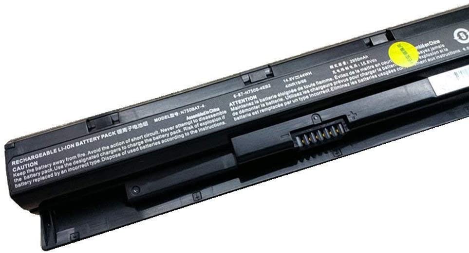 Original 2950mAh 44Wh 4 Zellen Clevo 6-87-N750S-3CF1 Akku