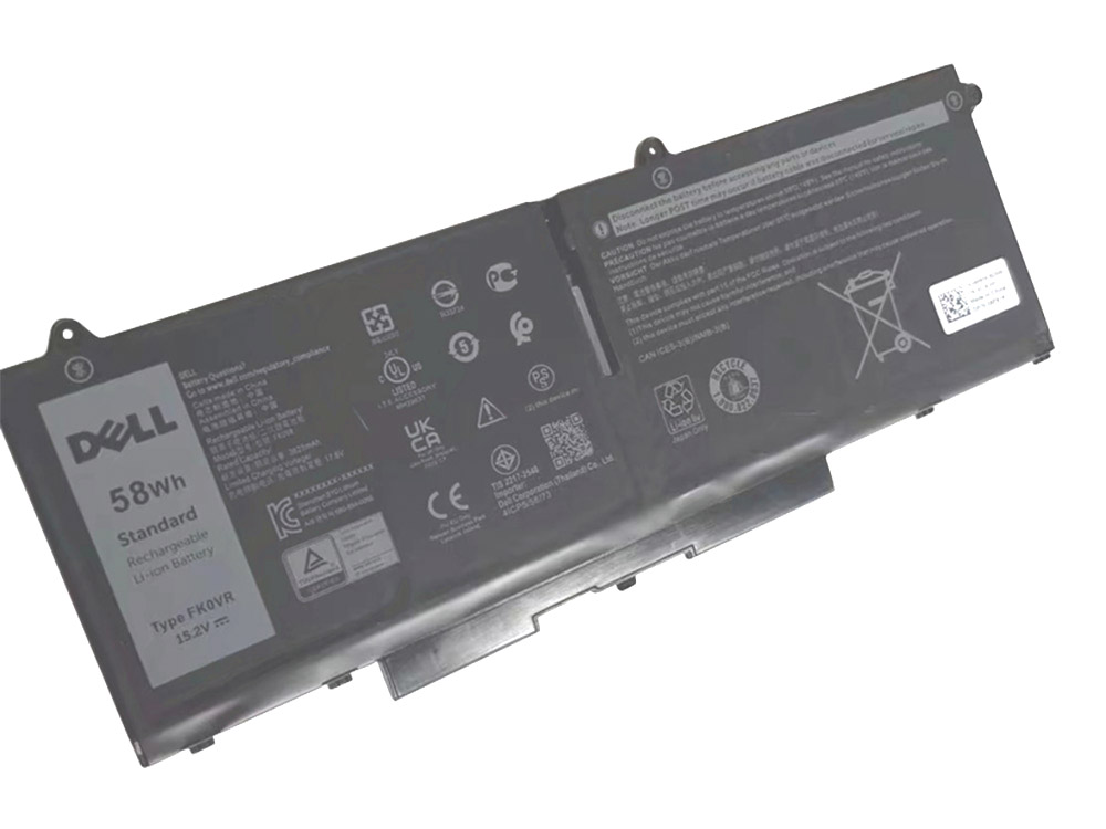 Original 3625mAh 58Wh 4 Zellen Dell 8H6WD 8P81K Akku