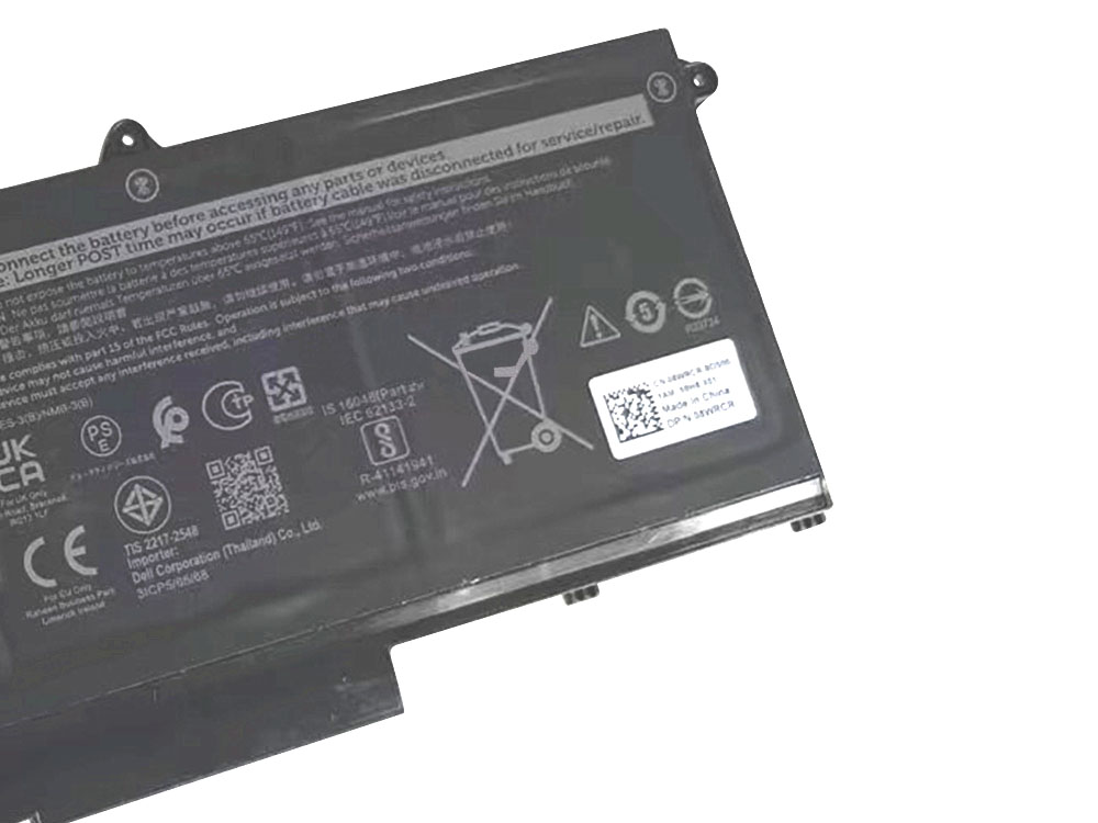 Original 3467mAh 41Wh 3 Zellen Dell Latitude 5430 Akku