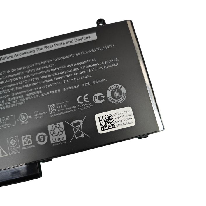 Original 4130mAh 47Wh Dell Latitude E5270 Akku