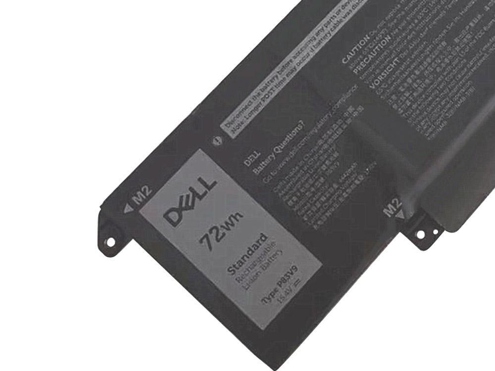 Original 4442mAh 72Wh 4 Zellen Dell Precision 5470 P154G P154G001 P154G002 Akku