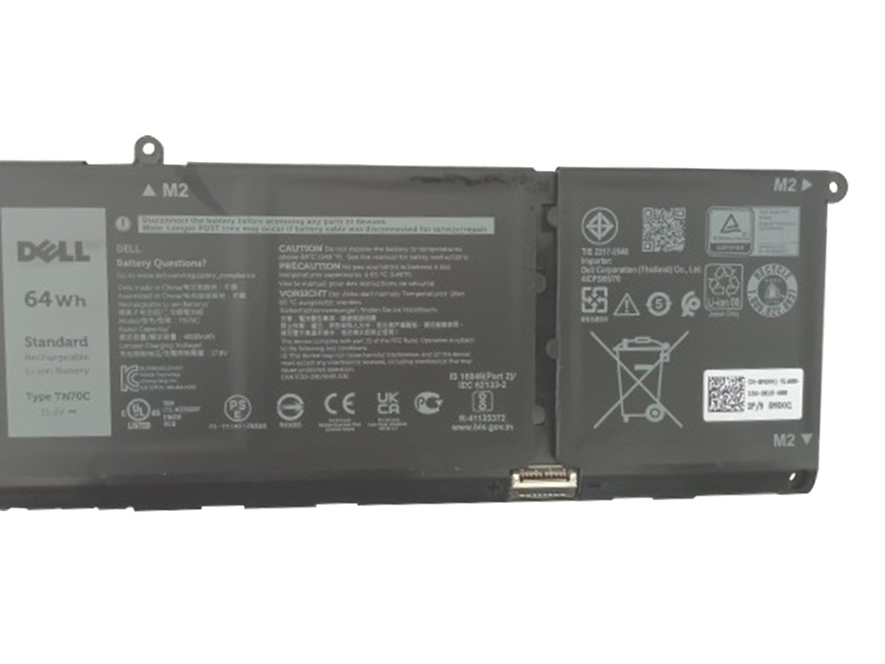 Original 4000mAh 64Wh Dell Inspiron 14 7430 2-in-1 Akku