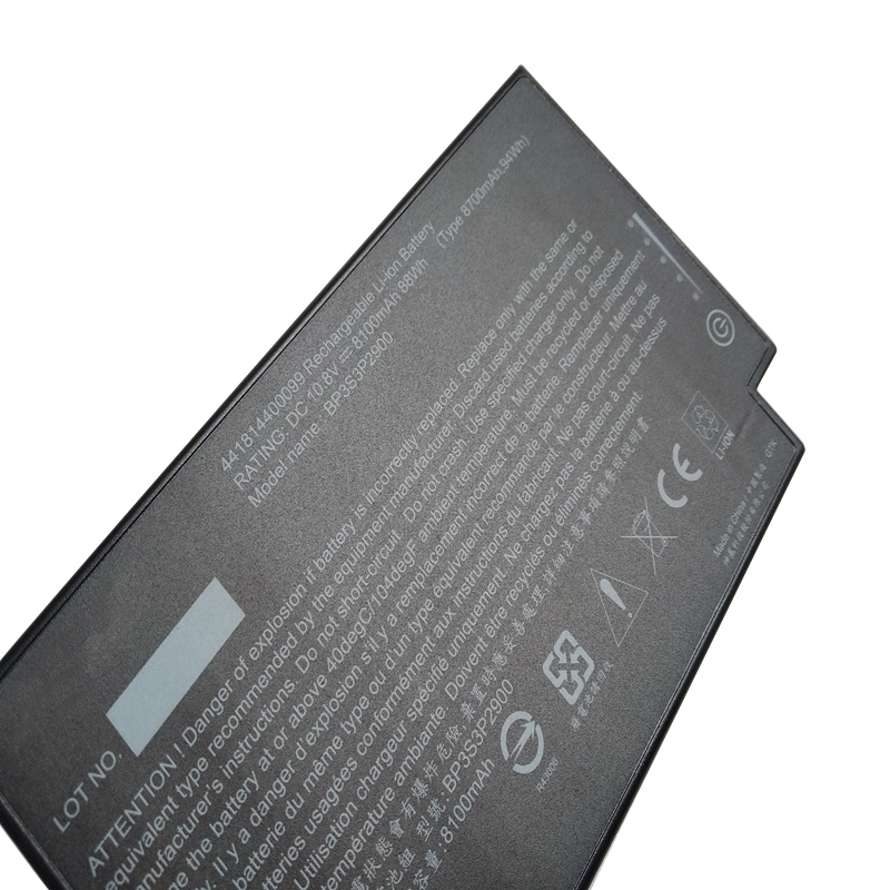 8100mAh 88Wh 9 Zellen Getac 441814400099 Akku