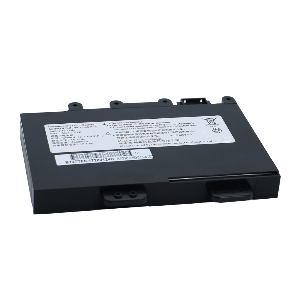 4100mAh 62.32Wh 4 Zellen Getac Mechrevo Z1 Series Akku