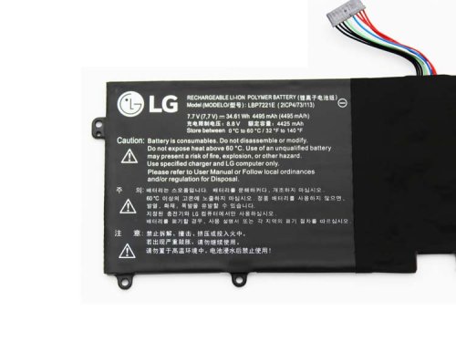 Original 4495mAh 34.61Wh LG Gram 14Z960-G.AA56K Akku