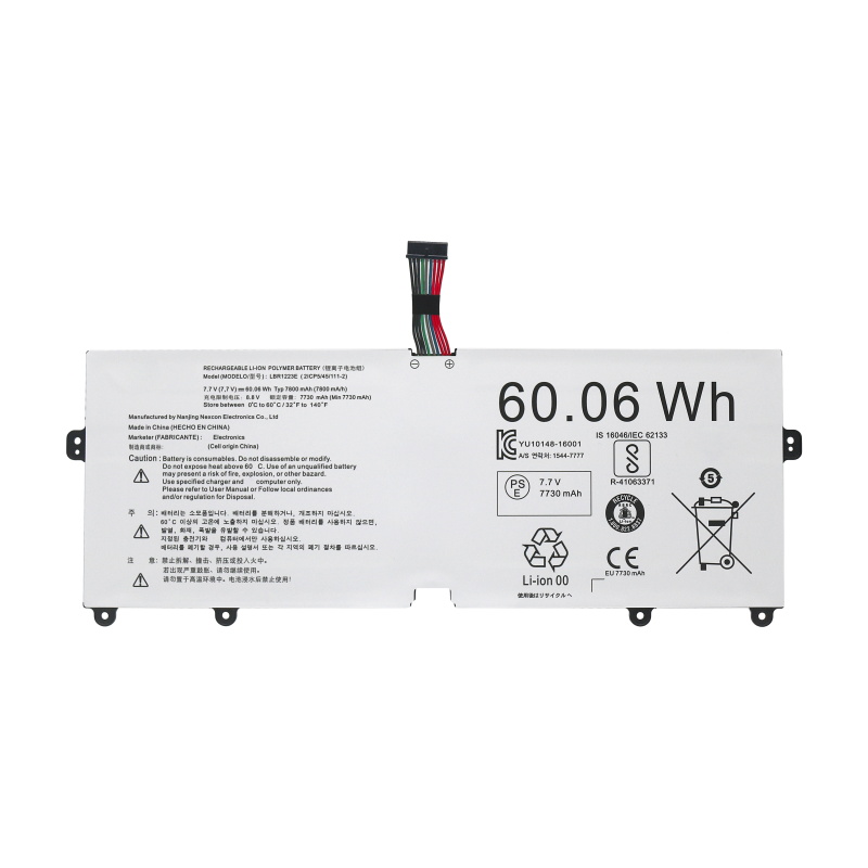 7800mAh 60.06Wh LG Gram 13Z970-GR3PK Akku