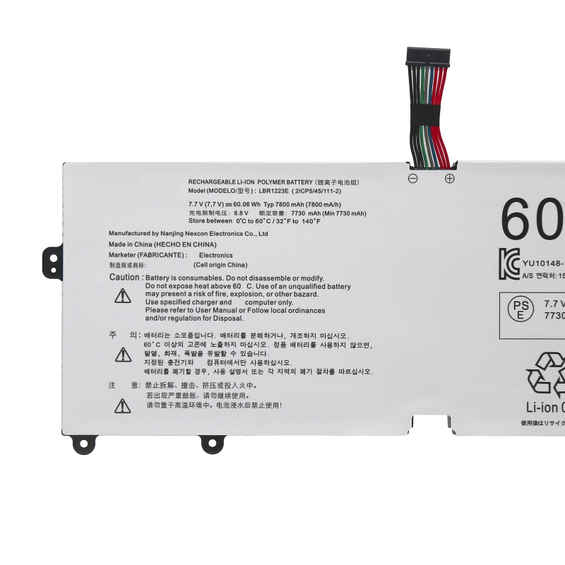 7800mAh 60.06Wh LG Gram 13Z970-GR3PK Akku