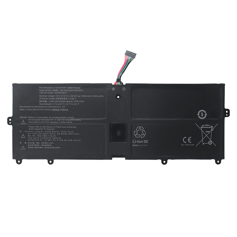 11600mAh 90Wh LG Gram 17Z90Q-R.AAB8U1 Akku