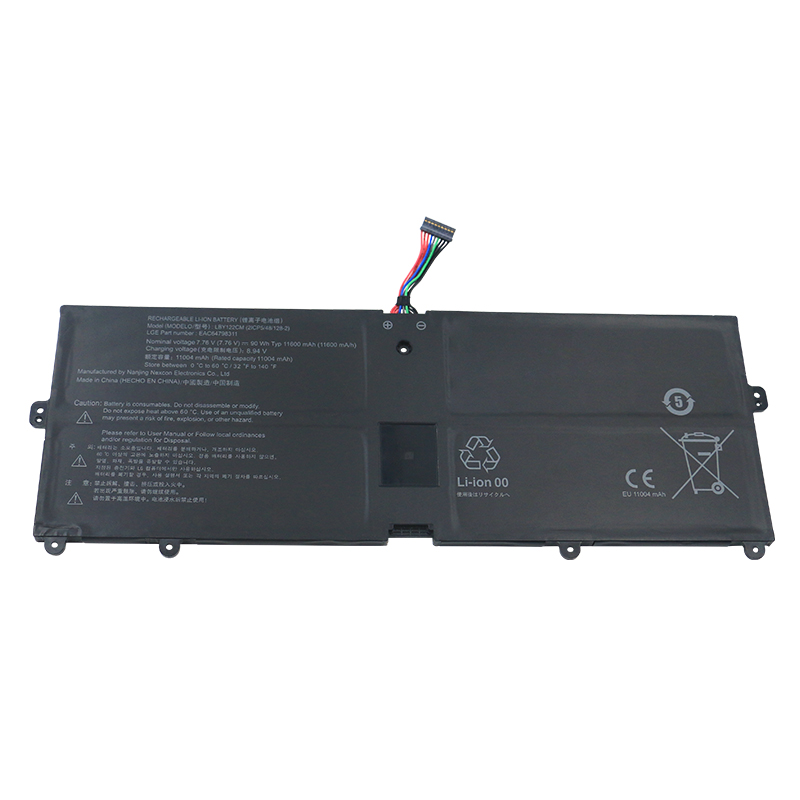 11600mAh 90Wh LG Gram 17Z90Q-R.AAB8U1 Akku