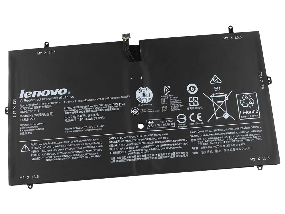 Lenovo IdeaPad Yoga 3 Pro 1370 80HE0047US 80HE0043US Akku 44Whr