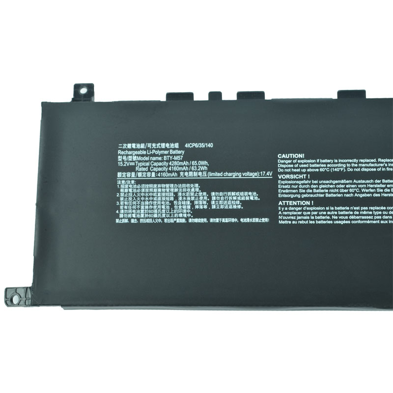 4280mAh 65Wh Akku MSI Vector GP77 13VF-041AU