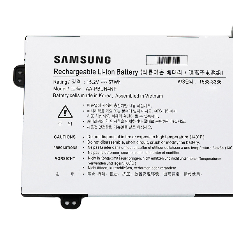 Original 3750mAh 57Wh Samsung AA-PBUN4NP Akku